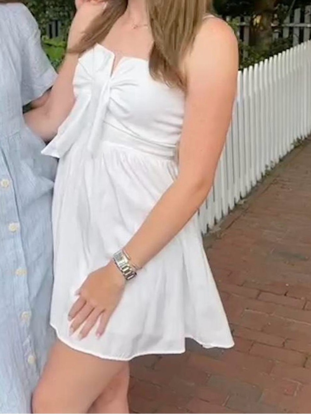 Nordstrom White Mini Sundress